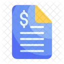 Invoice Report Agreement Icon