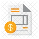 Invoice Money Payment Icon