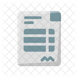 Invoice  Icon