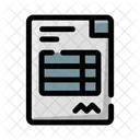 Invoice  Icon