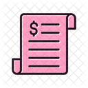 Invoice Bill Budget Icon