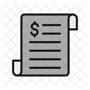 Invoice Bill Budget Icon