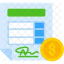 Invoice Bill Payment Icon