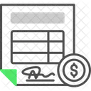 Invoice Bill Payment Icon