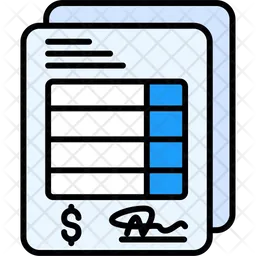 Invoice  Icon