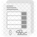 Invoice Bill Payment Icon