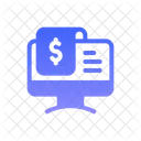 Invoice Online Payment Bill Icon