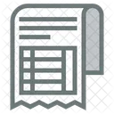 Invoice  Icon