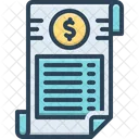 Invoice Waybill Delivery Note Icon