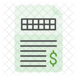 Invoice  Icon