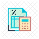 Invoice Calculator Business Icon
