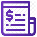 Invoice Finance Payment Icon