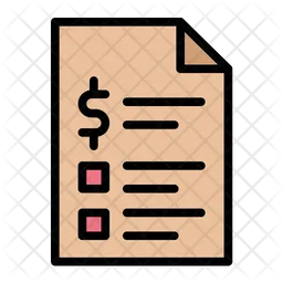 Invoice  Icon