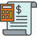 Invoice Calculation Bill Invoice Icon