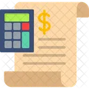 Invoice Calculation  Icon