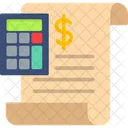Invoice Calculation Bill Invoice Icon