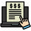 Invoice Tax Bill Icon