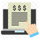 Invoice Tax Bill Icon