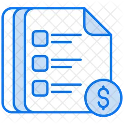 Invoice document  Icon