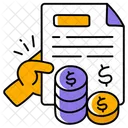 Invoice Tax Bill Icon