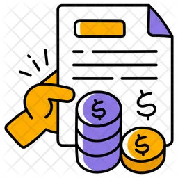 Invoice Document  Icon