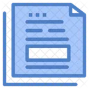 Invoice File  Icon