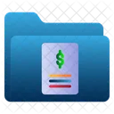 Folder Business Report Icon