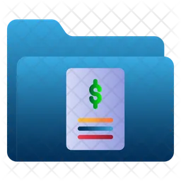 Invoice Folder  Icon