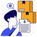 Invoice Bill Payment Slip Icon