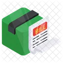 Invoice Bill Payment Slip Icon