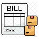 Invoice Bill Payment Slip Icon