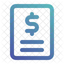 Invoice Bill Payment Icon