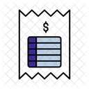 Invoice Bill Receipt Icon