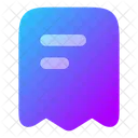 Invoice Bill Receipt Icon