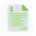 Invoice Bill Receipt Icon