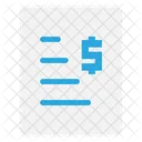 Invoice  Icon