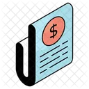 Invoice Bill Receipt Icon