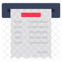 Invoice Bill Receipt Icon