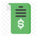 Invoice Bill Receipt Icon