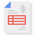 Invoice  Icon