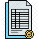 Invoice Quotation Paper Icon