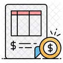 Invoice Business Tax Icon