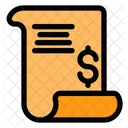 Invoice Tax Bill Icon