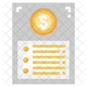 Invoice  Icon