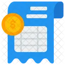 Invoice Bill Financial Icon