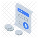 Invoice Tax Bill Icon
