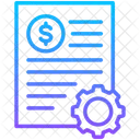 Invoice Bill Accounting Icon