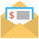 Invoice Mail Postal Icon