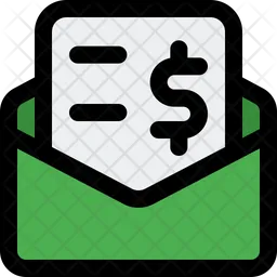 Invoice Mail  Icon