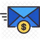 Invoice Mail Bill Mail Finance Mail Icon